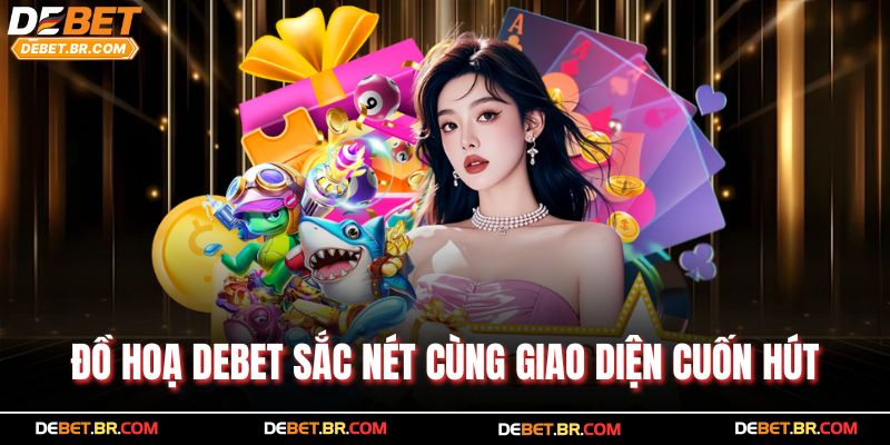 Đồ hoạ Debet sắc nét cùng giao diện cuốn hút